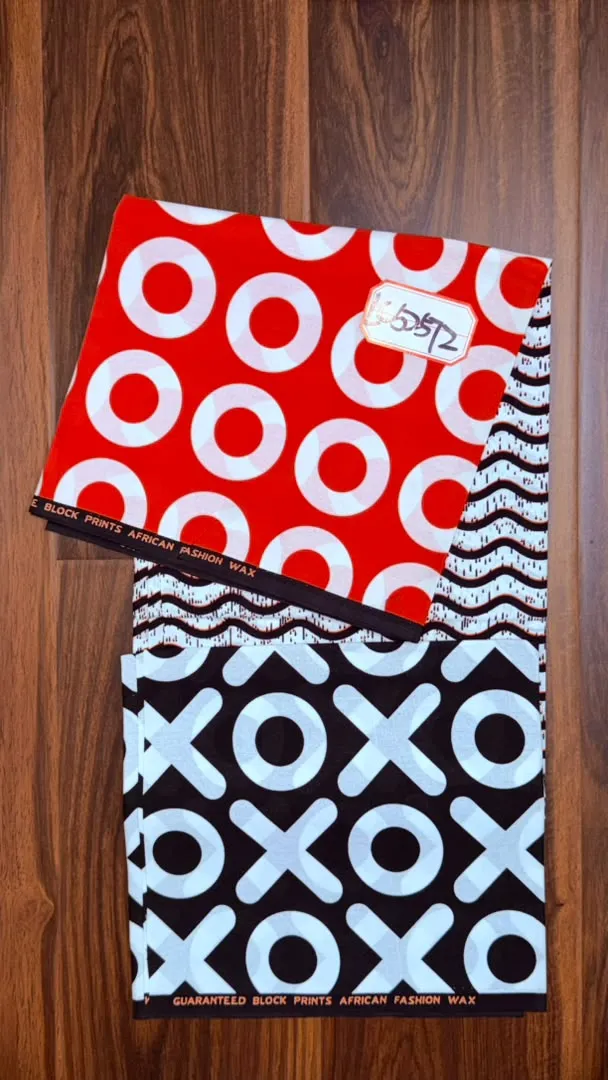 Wax fabric 100% cotton