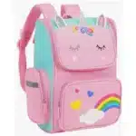 Unicorn School Backpack - Pink