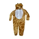 FashionKids Unisex Angry Lion Costume -brown