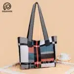 EILIFINTE B01 Ladies Causal Stylish Shoulder Bag - Plaid