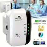 Wireless-N WiFi Repeater, 300Mbps - Range Extender - Uk Plug