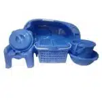 Baby Bath Set - 7pcs -Light Blue
