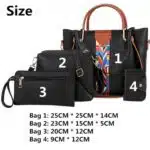 Mateamoda 4 Pcs Women Handbags - Image 2