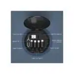 Multiple Interface Data Cable Android/iOS/Type C - Black - Image 2