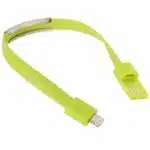 Wearable Bracelet Sync Data Charging Cable, For IPhone 6 & IPhone 5S & IPhone 5C &iPhone 5, Length: 24cm(Green)