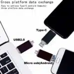 GUEETON 128GB OTG 3 In 1 Usb Flash Drive Type C - Image 2