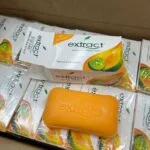 Extract Original Papaya Extract Herbal Bathing Soap 6Pcs Extract - Image 2