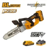 Ingco Cordless Chain Saw - 20v - 8" - Image 2