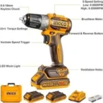 Ingco Cordless Brushless Drill 20v - Image 3