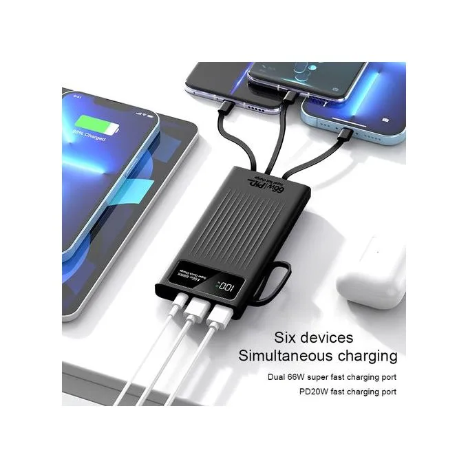 Ace Elec 66W Power Banks 20000 MAh Portable Super Fast Charger