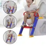 Foldable Children Toilet/Potty Seat/Training Ladder Chair - Image 4