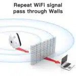 Wireless-N WiFi Repeater, 300Mbps - Range Extender - Uk Plug - Image 4