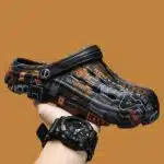 GALUIN Cave Shoes Slippers Slippers Comfort Men's Cool Slippers-Black - Image 3