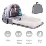 Portable Baby Crib,Baby Travel Bed With Mosquito Net,cradle - Image 5