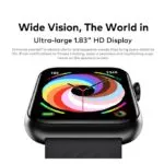 itel Water Proof Native Storm Smart Watch - Black - Image 3