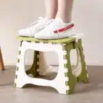 Portable Plastic Folding Step Stool Chair Small Bench - Image 5
