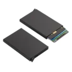 Ultra Slim Pop-up ATM Card Holder - Black - Image 2