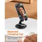 EAGEAT Phone Stand Adjustable Swivel Desktop Metal Tablet Stand - Image 4