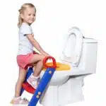 Foldable Children Toilet/Potty Seat/Training Ladder Chair - Image 6