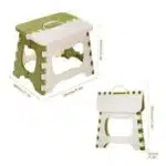 Portable Plastic Folding Step Stool Chair Small Bench - Image 4
