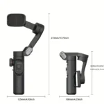 Handheld Gimbal Stabilizer Foldable Smartphone Cellphone Video Record - Image 3