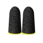 2PCS Finger Covers Universal Breathable Ultra-thin Fingertips Sleeves Thumb Gloves For Mobile Game