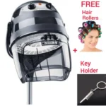 Standing Hood Salon Hair Dresser Dryer + Free Hair Rollers + Key Holder