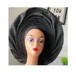 Auto Gele Pinnacle Asooke - Black