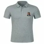 Men's Casual Polo shirt with front button