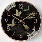 20CM Butterfly Frame Home / Office Decor Wall Clock -Round