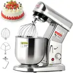 3 In 1High-Performance Cake Mixer With Stainless Body - 7L