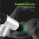 Electric Handheld Massager Gun Neck Vertebra Back Muscle - Image 4