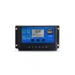 30A 12V/24V Dual USB Solar Panel Controller Charge Regulator