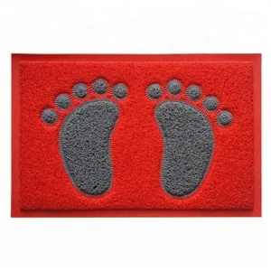 Cute Footprints Feet Shape Bathroom Footmat