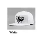 Designer Baseball/Face Cap - White