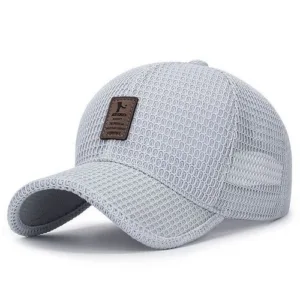 Designer Face Cap -Light Gray