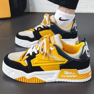 Versatile Casual Sneakers – Trendy Brand, Breathable, Winter-Ready