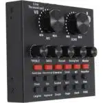 Bluetooth V8 Live Sound Card With 12 Sound Effects.