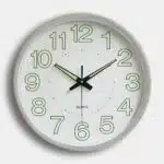Modern 12 Inch Circular Night Glow Luminous Wall Clock