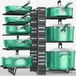 Cooking Pot Stand Pot Rack Cookware Stand- 5 Tiers