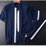 Blue Tracks And White Patch And Joggers