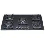 Polystar 5 Burners In-Built Gas Hob With Tempered Glass