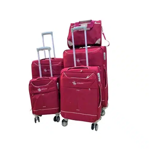 5 Set Swiss Polo Durable Travel Luggage