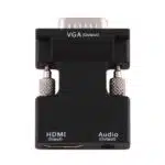 HDMI Female To VGA Male Converter With Audio Output Adapter For Projector, Monitor, TV Sets(Black) - Image 3