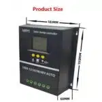 60A MPPT CHARGER CONTROLLER 12/24/36/48V - Image 2