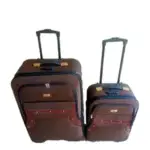 Double Drift Traveling Luggage Boxes - Brown