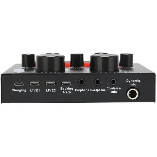 Bluetooth V8 Live Sound Card With 12 Sound Effects.For Phone/Computer PC/Music Recording - Image 3