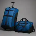 Samsonite 2-Piece Water Resistant Wheeled Duffel Bag Set - Blue