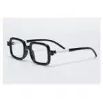 Solid Square Frame Unisex Anti Blue Light Computer Glasses
