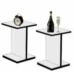 2 Sets Of Unique Design Side Table Stool Chair Furniture